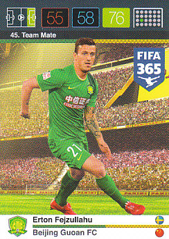 Erton Fajzullahu Beijing Guoan FC 2015 FIFA 365 #45